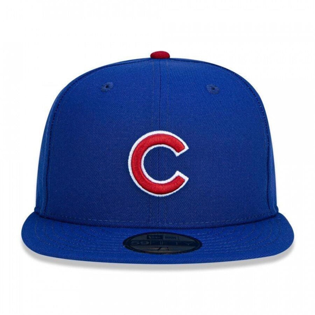Imagem 2 do produto Boné Aba Reta New Era 59Fifty MLB Chicago Cubs - Fechado - Adulto