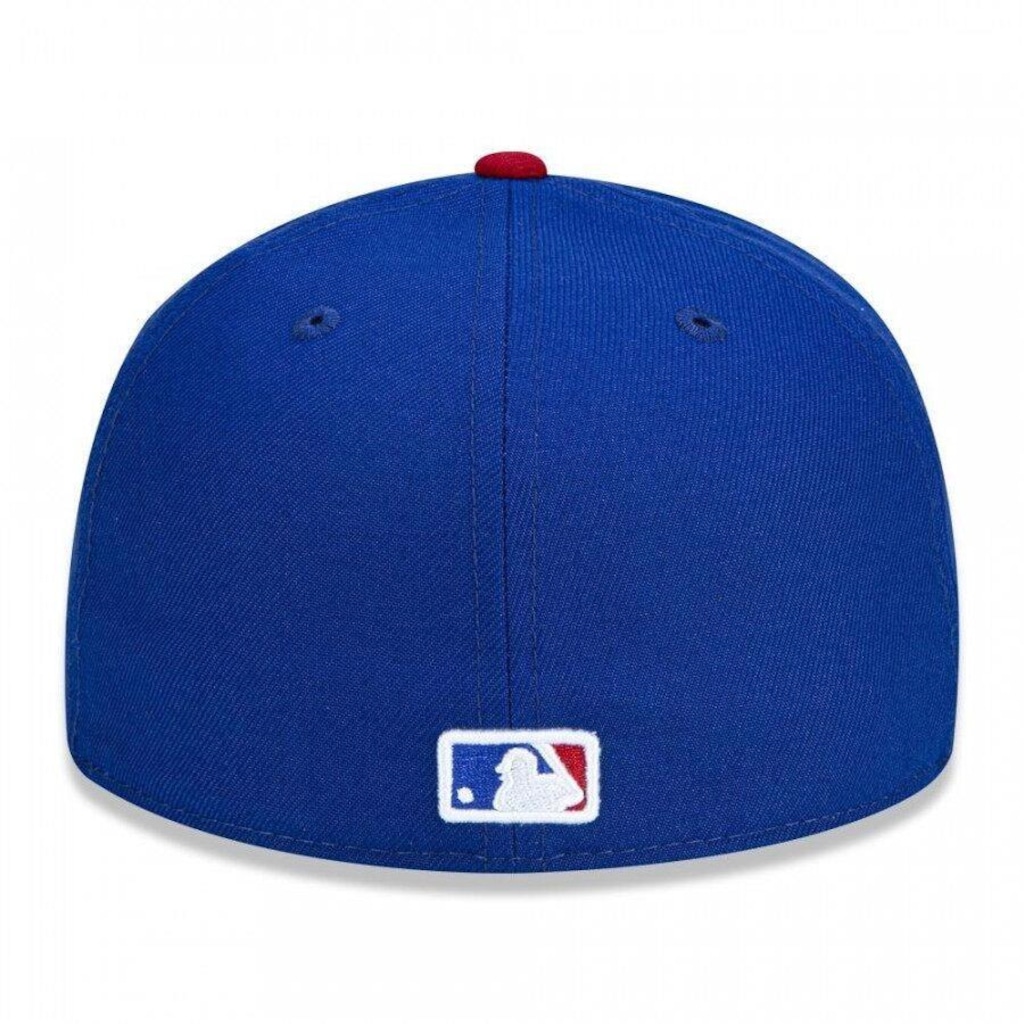 Imagem 4 do produto Boné Aba Reta New Era 59Fifty MLB Chicago Cubs - Fechado - Adulto