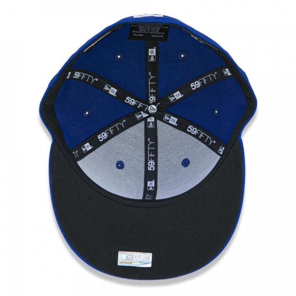 Imagem 5 do produto Boné Aba Reta New Era 59Fifty MLB Toronto Blue Jays - Fechado - Adulto