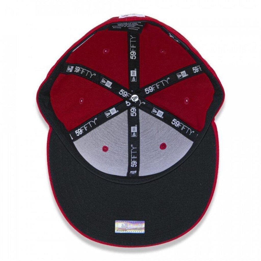 Imagem 5 do produto Boné Aba Reta New Era 59Fifty MLB Washington Nationals - Fechado - Adulto