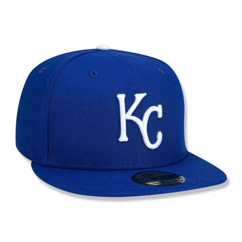 Imagem 3 do produto Boné Aba Reta New Era 59Fifty MLB Kansas City Royals - Fechado - Adulto