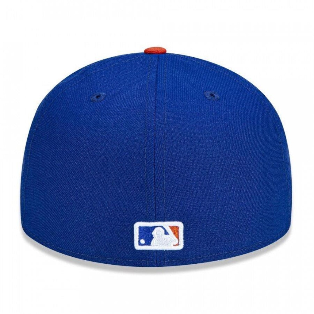 Imagem 4 do produto Boné Aba Reta New Era 59Fifty MLB New York Mets - Fechado - Adulto