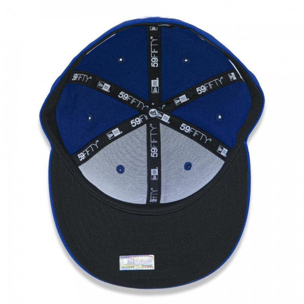 Imagem 5 do produto Boné Aba Reta New Era 59Fifty MLB New York Mets - Fechado - Adulto