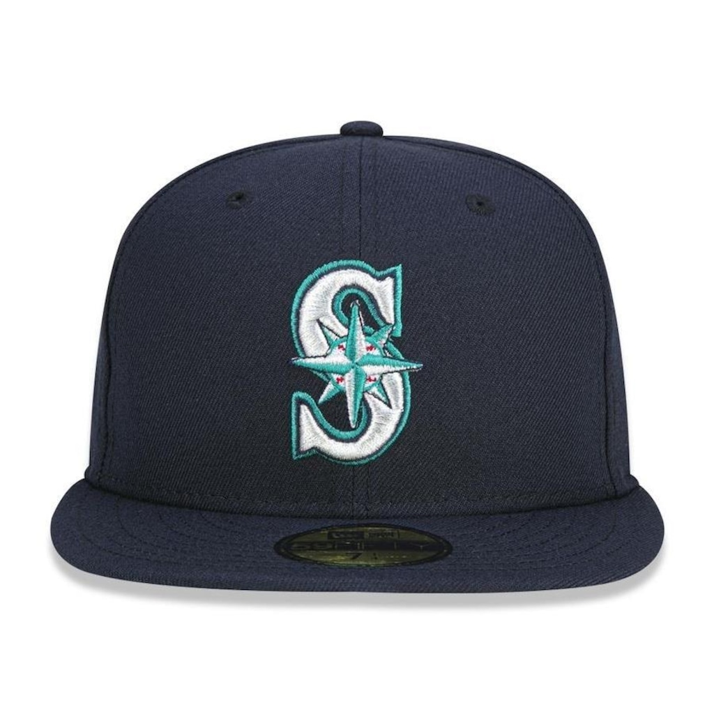 Imagem 2 do produto Boné Aba Reta New Era 59fifty MLB Seattle Mariners - Fechado - Adulto