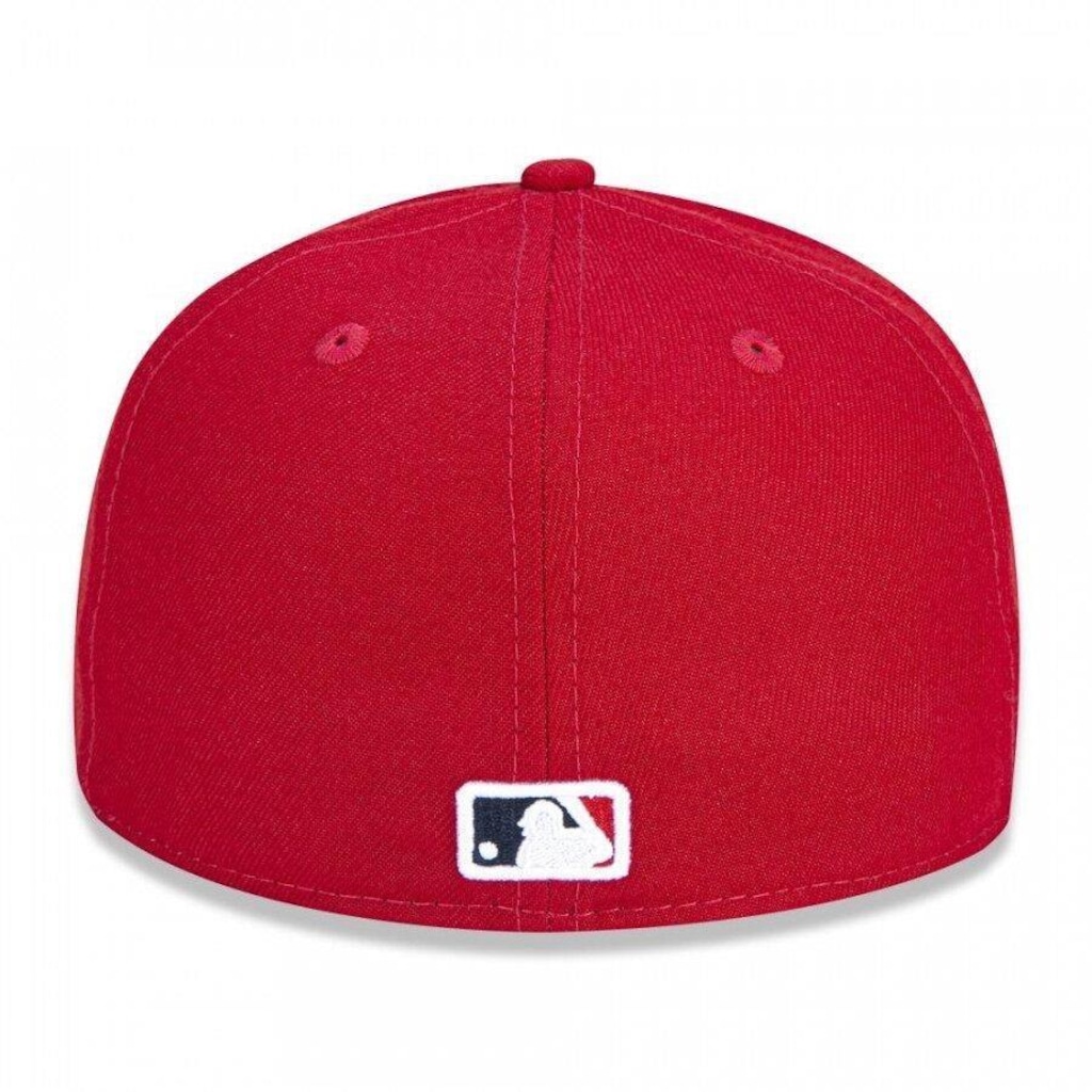 Imagem 4 do produto Boné Aba Reta New Era 59Fifty MLB Anaheim Angels - Fechado - Adulto