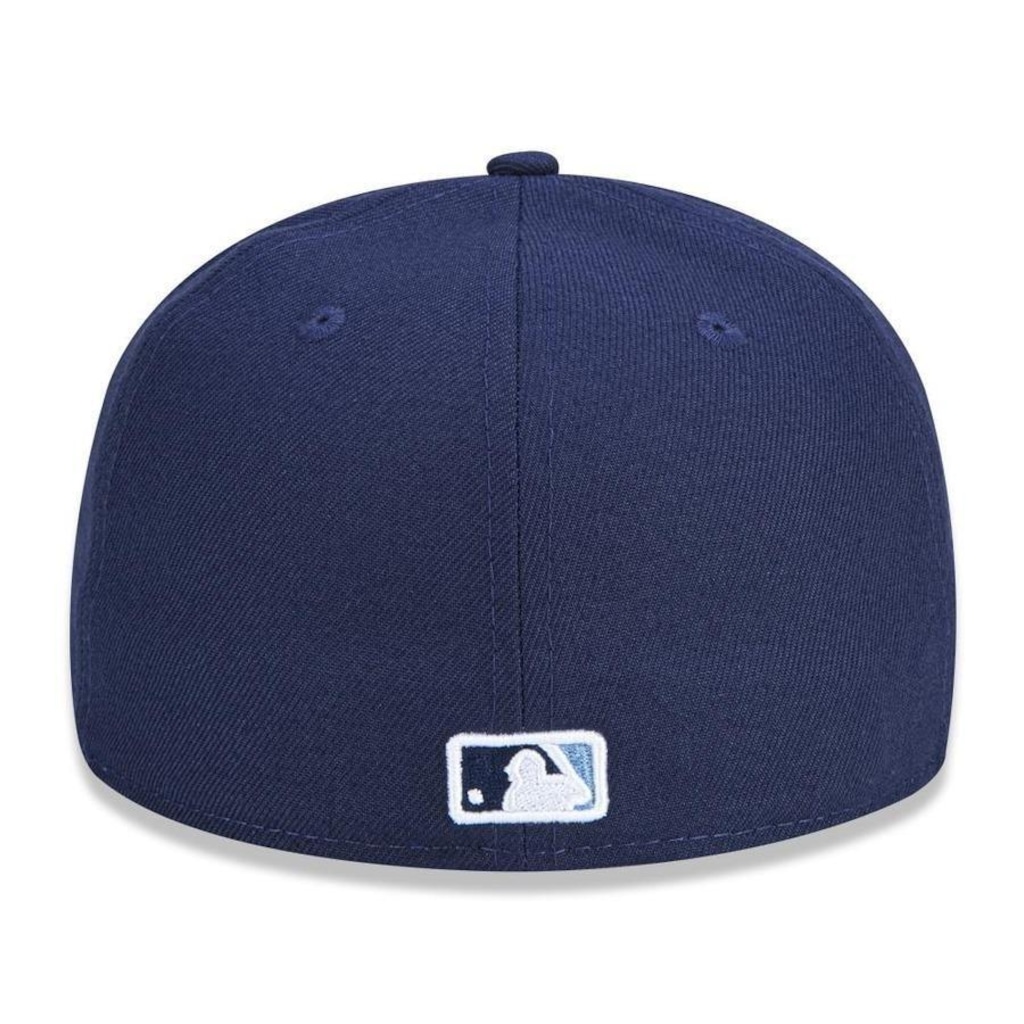 Imagem 4 do produto Boné Aba Reta New Era 59fifty MLB Tampa Bay Rays - Fechado - Adulto