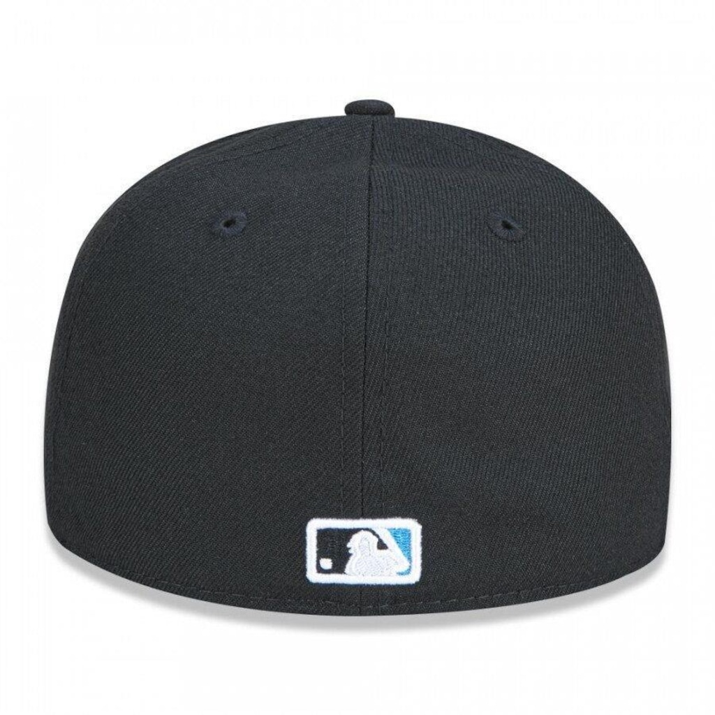 Imagem 4 do produto Boné Aba Reta New Era 59Fifty MLB Miami Marlins - Fechado - Adulto
