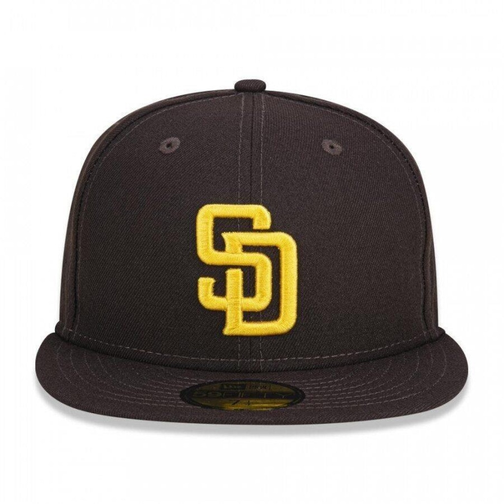 Imagem 2 do produto Boné Aba Reta New Era 59Fifty MLB San Diego Padres - Fechado - Adulto