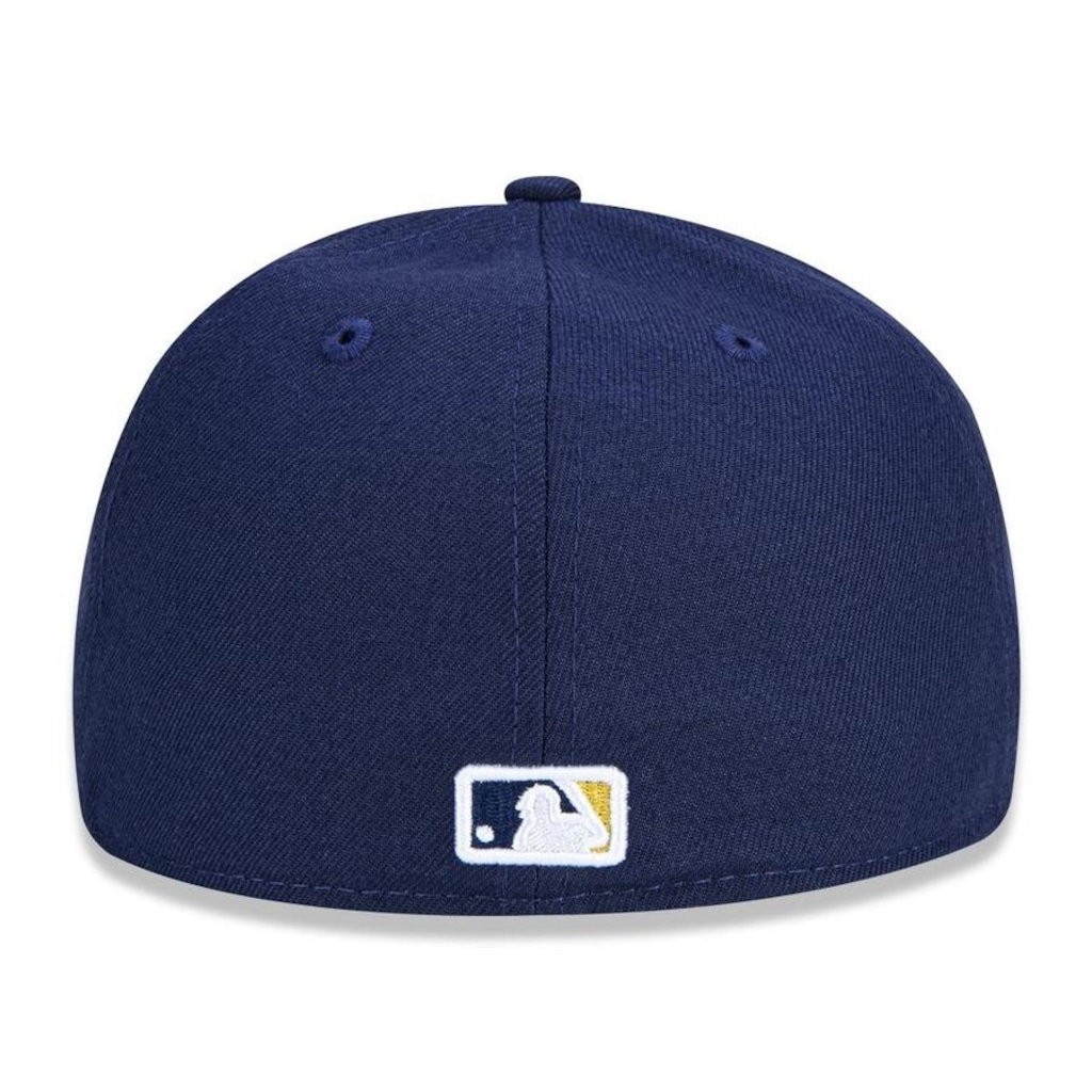 Imagem 4 do produto Boné Aba Reta New Era 59Fifty MLB Milwaukee Brewers - Fechado - Adulto