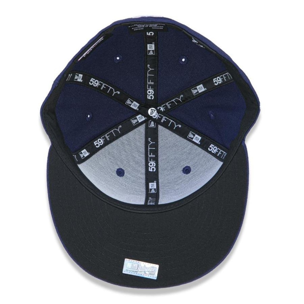 Imagem 5 do produto Boné Aba Reta New Era 59Fifty MLB Milwaukee Brewers - Fechado - Adulto
