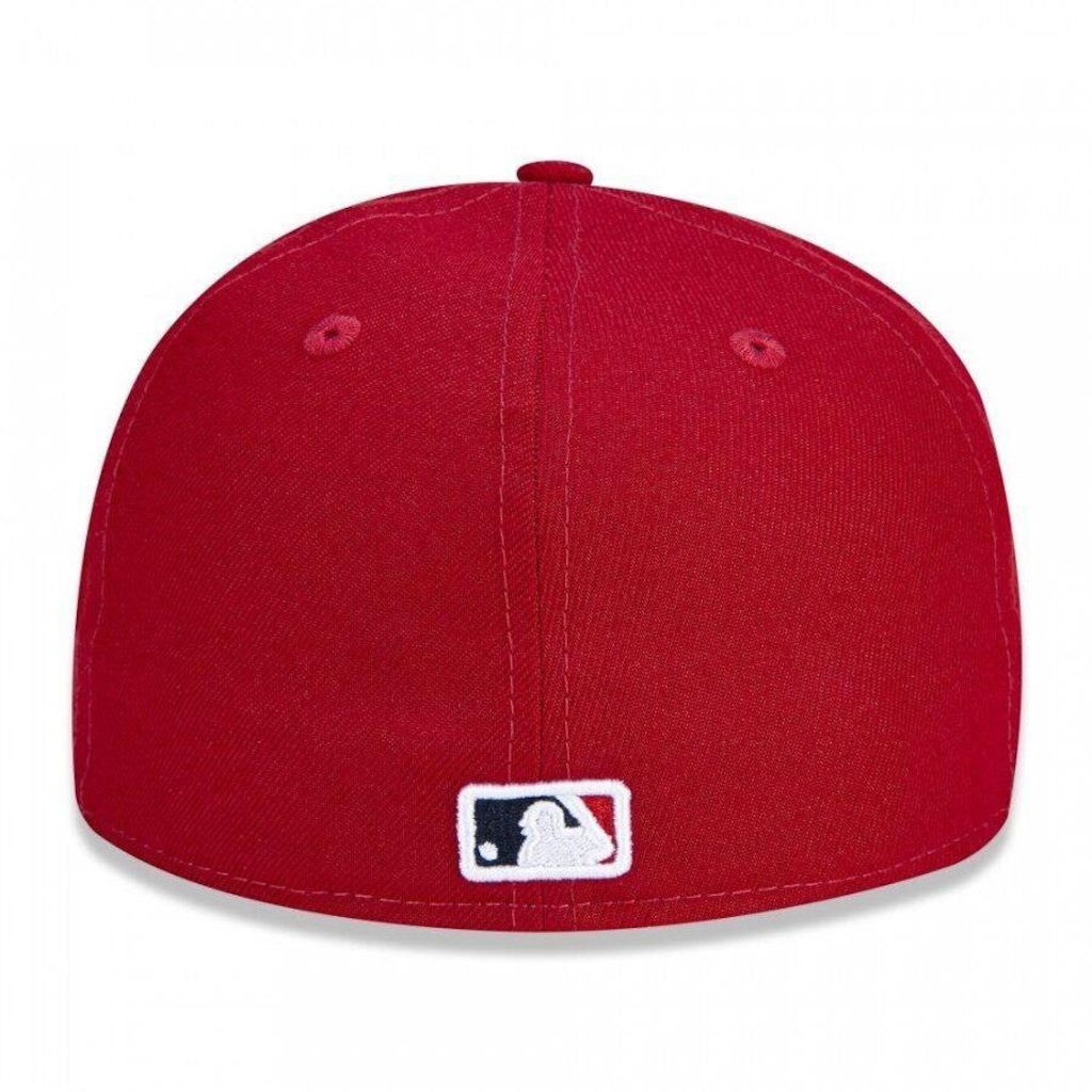 Imagem 4 do produto Boné Aba Reta New Era 59Fifty MLB Saint Louis Cardinals - Fechado - Adulto