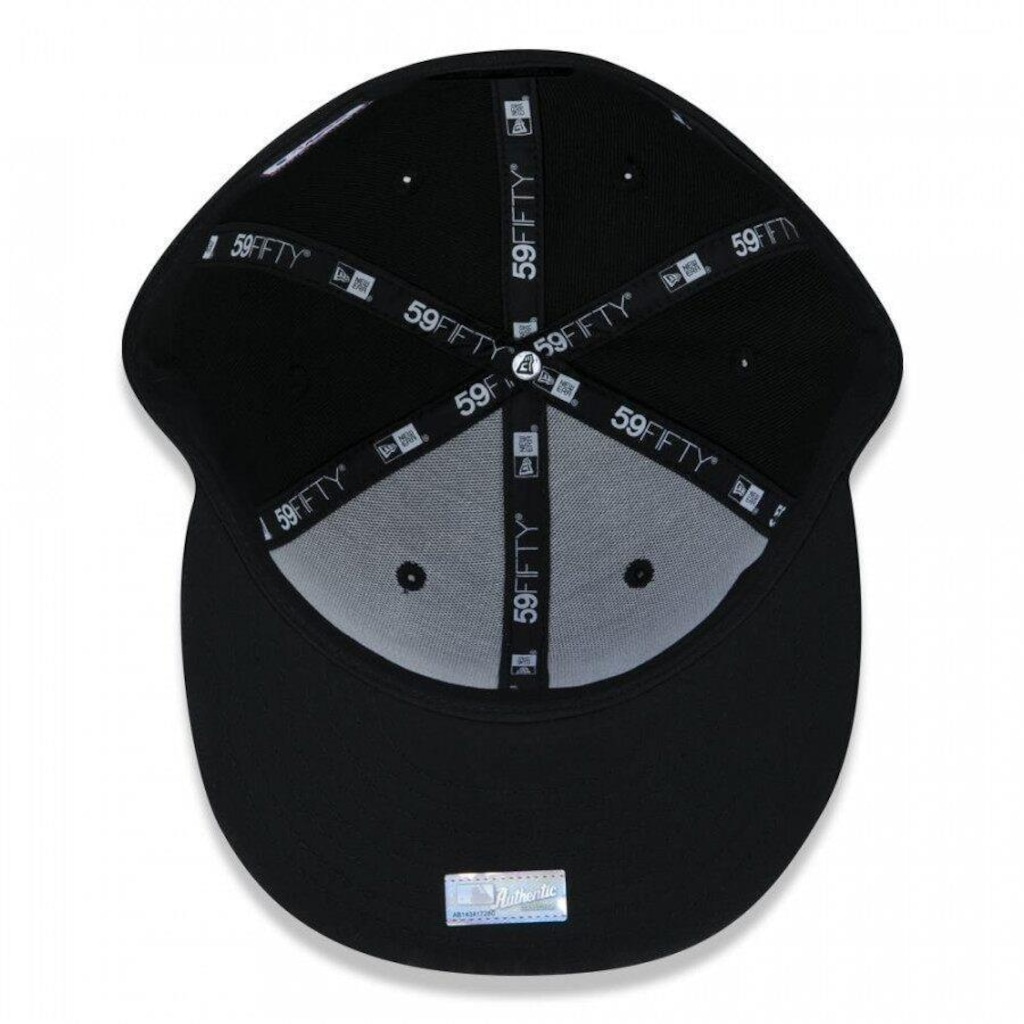 Imagem 5 do produto Boné Aba Reta New Era 59FIFTY MLB Pittsburgh Pirates - Fechado - Adulto
