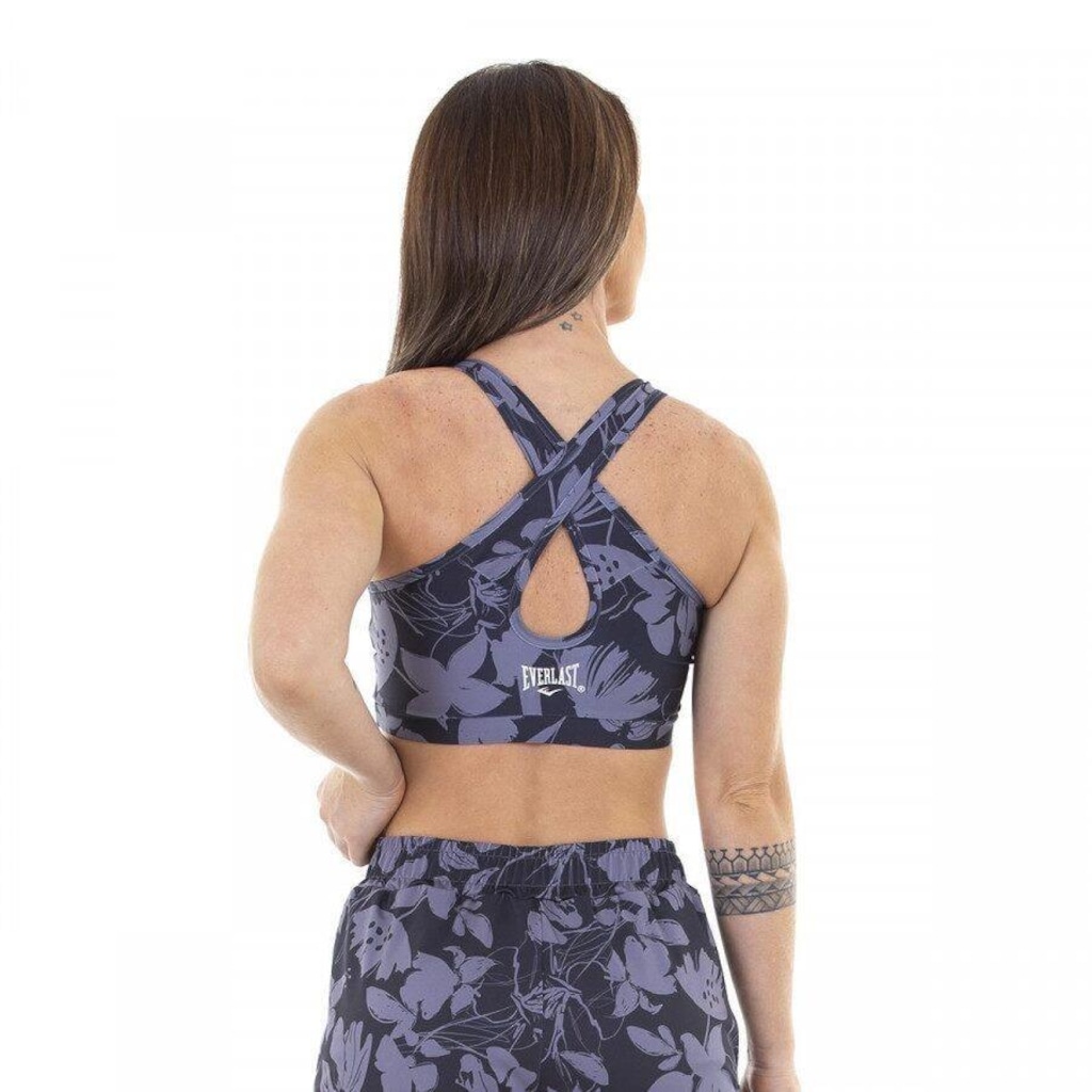 Imagem 4 do produto Top Fitness Everlast Flores - Feminino