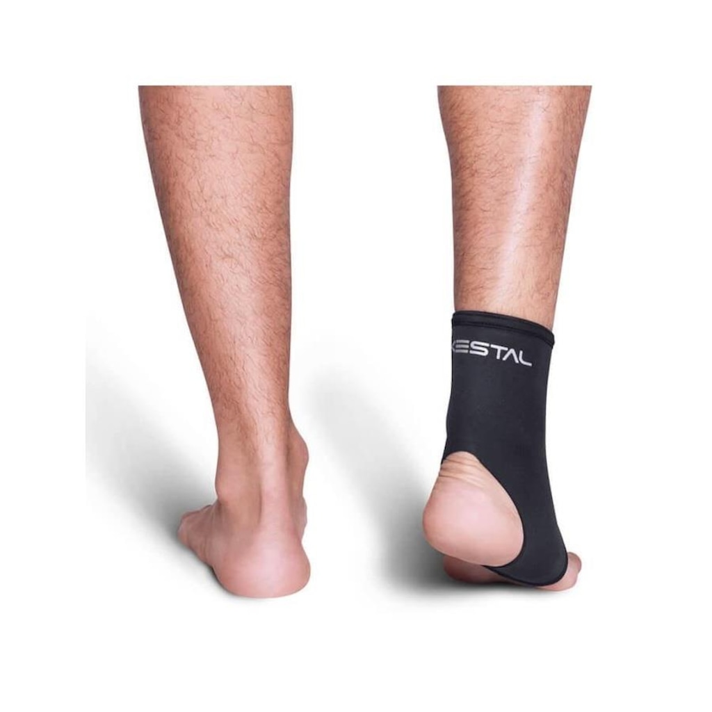 Imagem 2 do produto Tornozeleira Curta Kestal Neoprene Ortopédica - Adulto