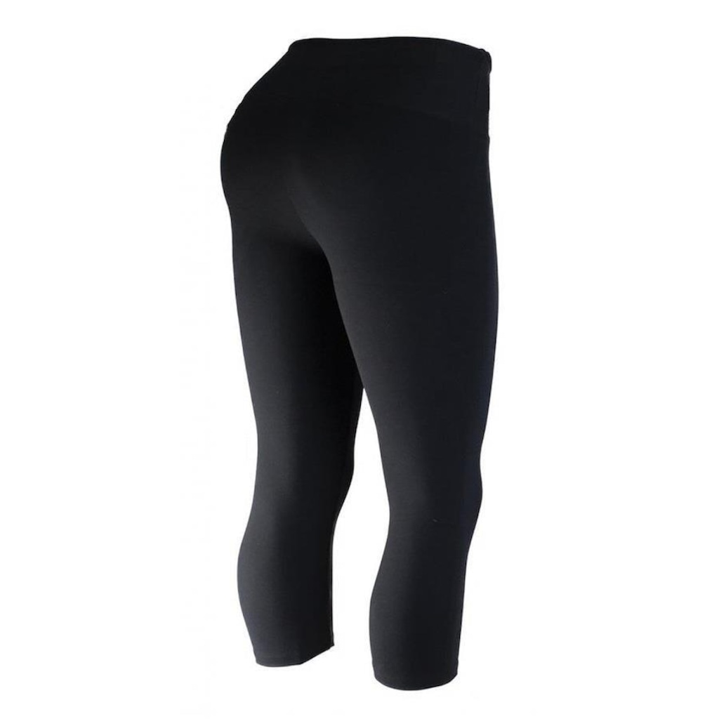 Imagem 2 do produto Calça Corsário Rola Moça Suplex Cós Alto - Feminino