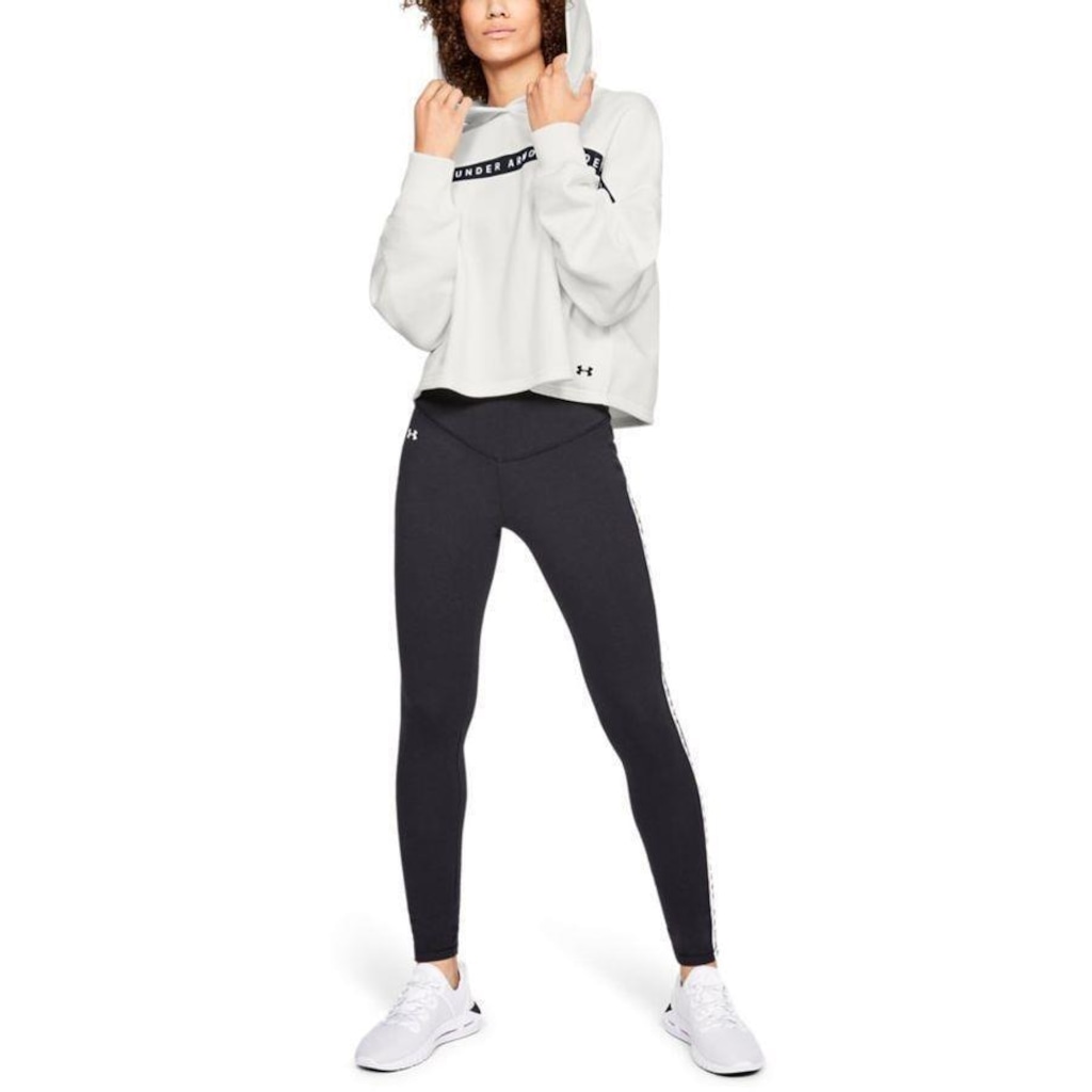 Imagem 2 do produto Blusão de Moletom com Capuz Under Armour Taped Fleece - Feminino