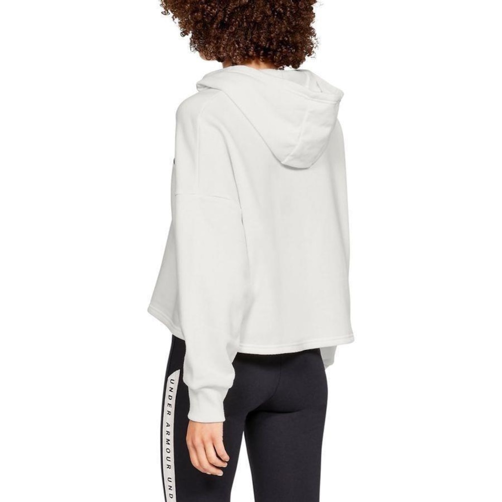 Imagem 3 do produto Blusão de Moletom com Capuz Under Armour Taped Fleece - Feminino