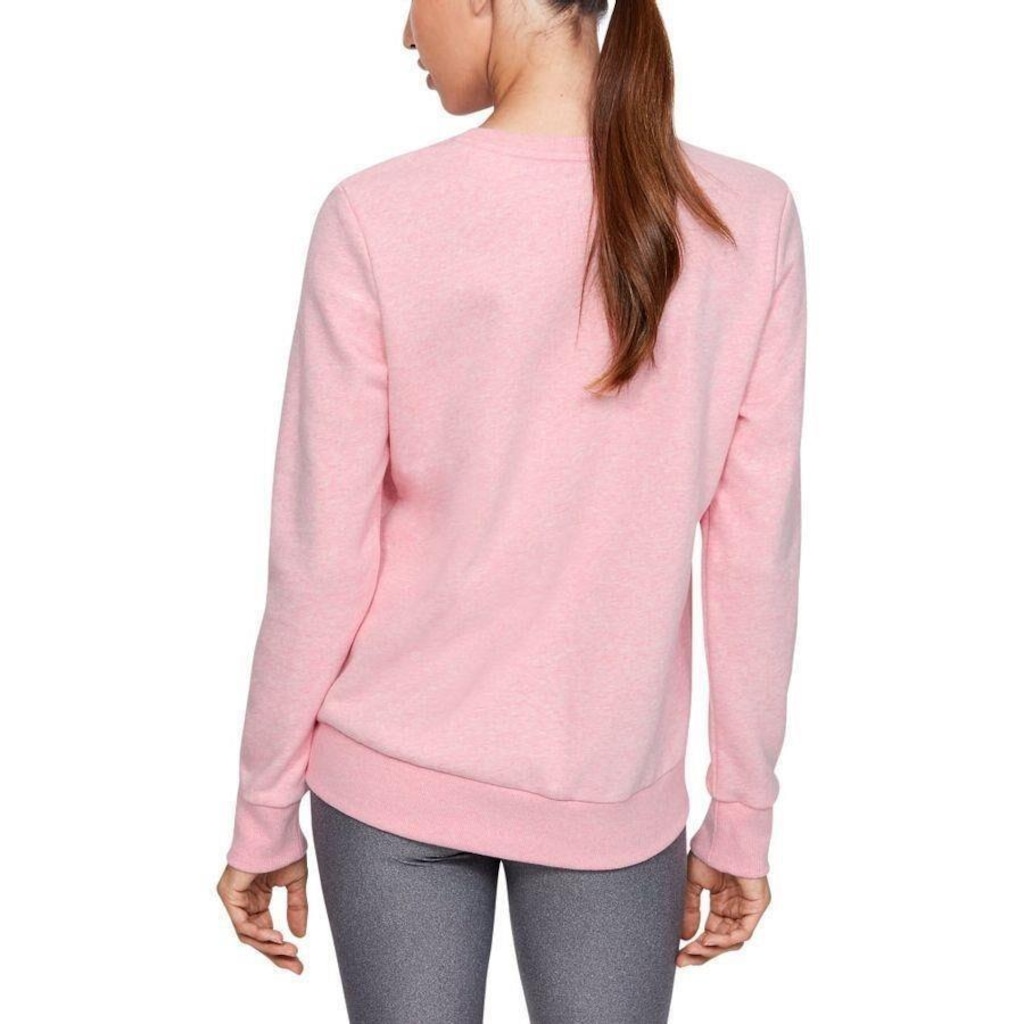 Imagem 3 do produto Blusão de Moletom Under Armour Favorite Fleece Sportstyle Graphic Crew - Feminino