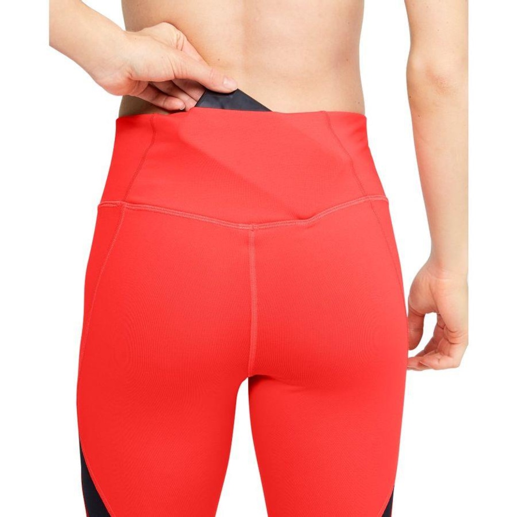 Imagem 5 do produto Calça Legging Under Armour Rush Embossed Shine Graphic Crop - Feminina