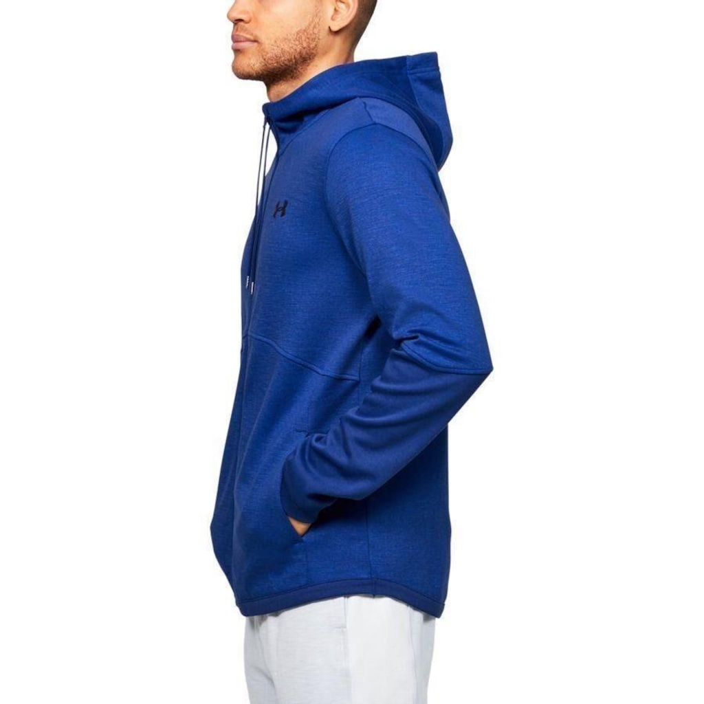 Imagem 3 do produto Blusão de Moletom Under Armour Double Knit Full Zip Hoodie - Masculino