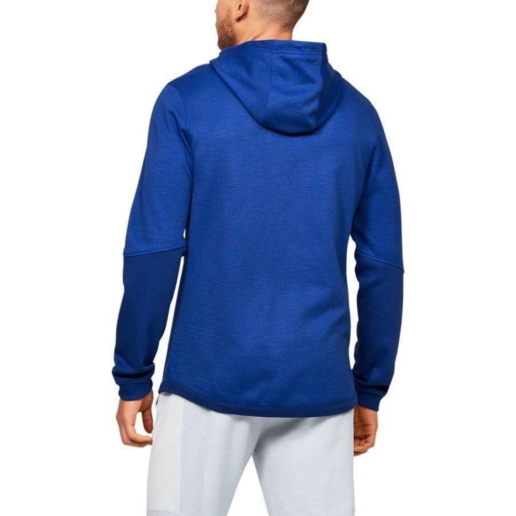 Imagem 4 do produto Blusão de Moletom Under Armour Double Knit Full Zip Hoodie - Masculino