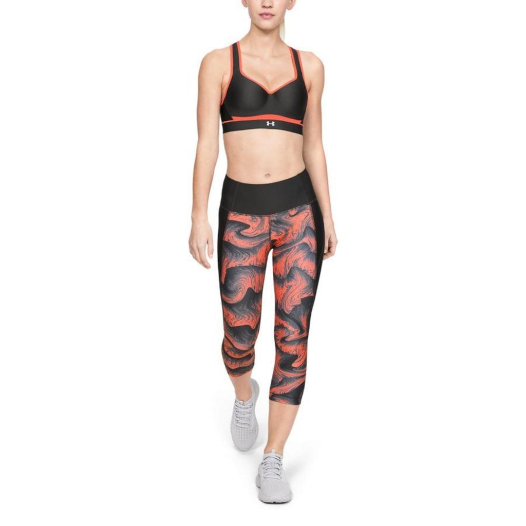Imagem 4 do produto Calça Capri Under Armour Print HeatGear Armour - Feminina