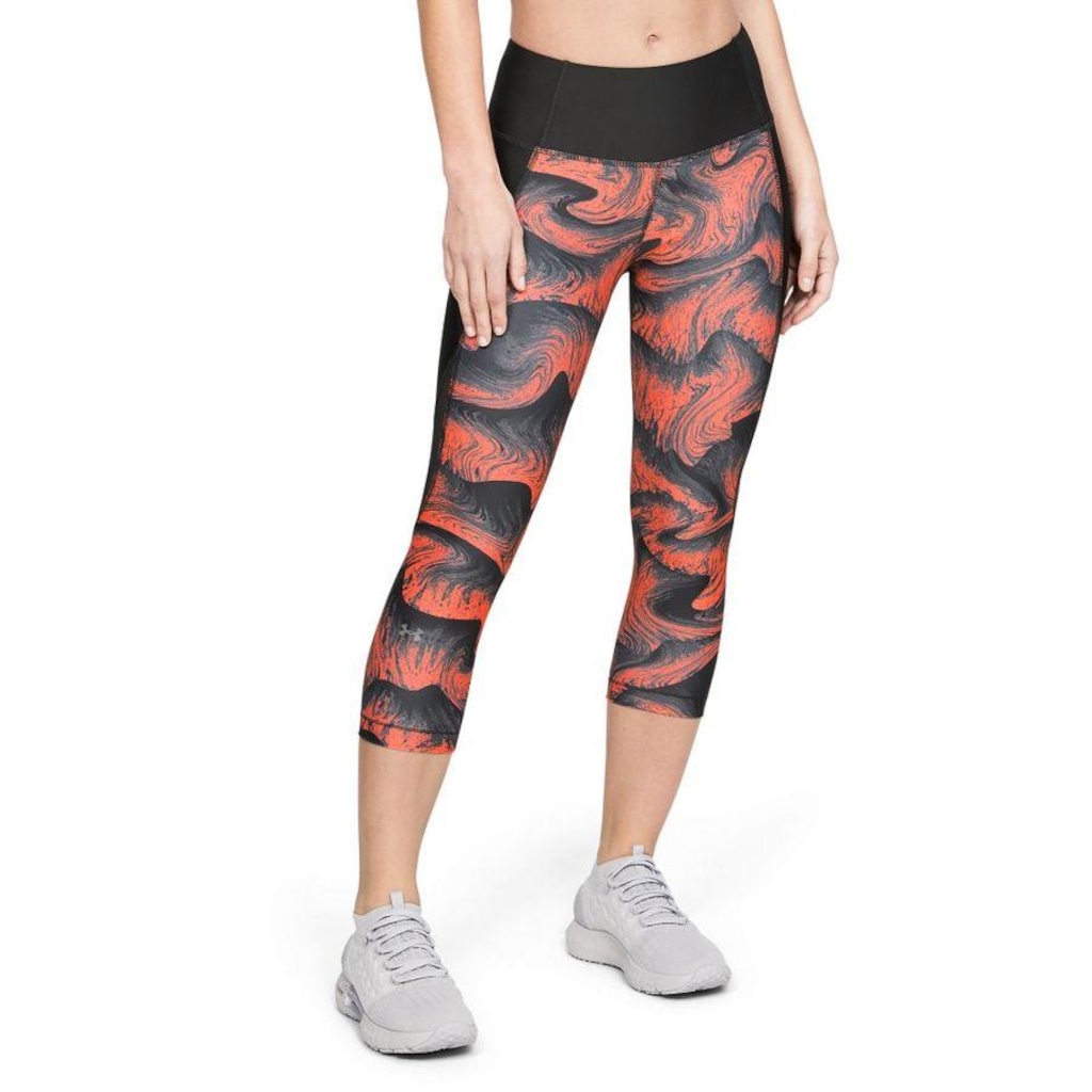 Imagem 1 do produto Calça Capri Under Armour Print HeatGear Armour - Feminina