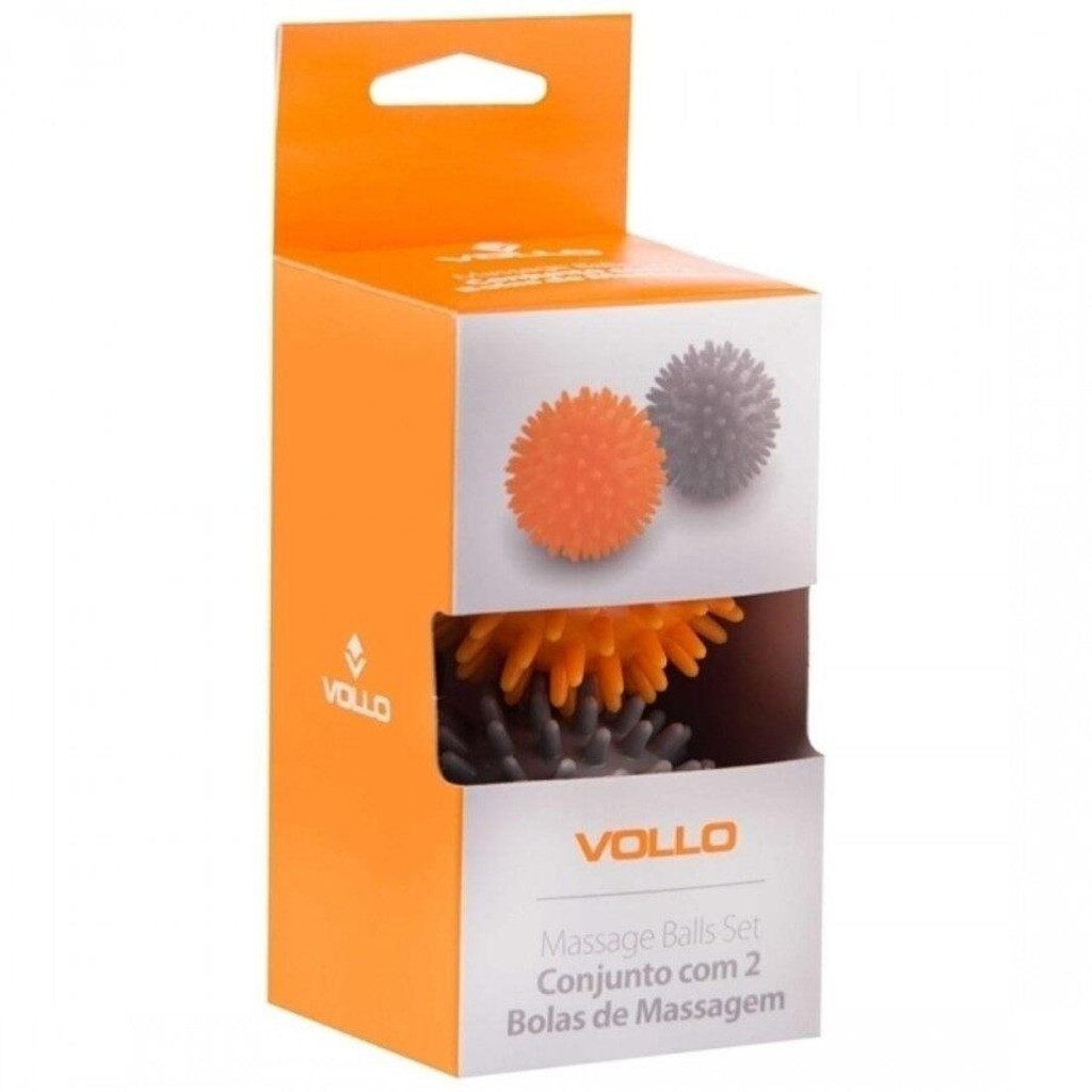Imagem 2 do produto Kit Bolas de Massagem Vollo - 2 Unidades