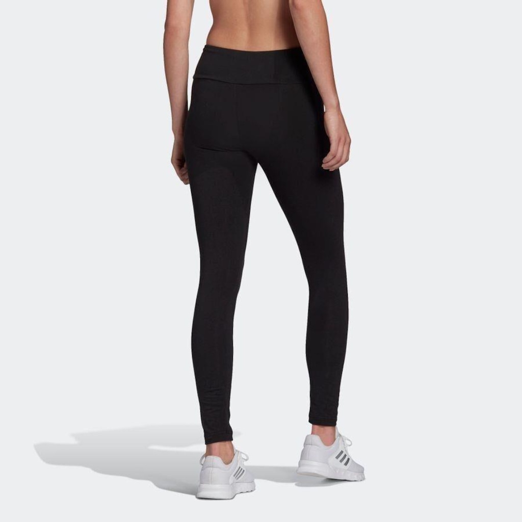 Imagem 3 do produto Calça Legging adidas Cintura Alta Essentials Logo - Feminina