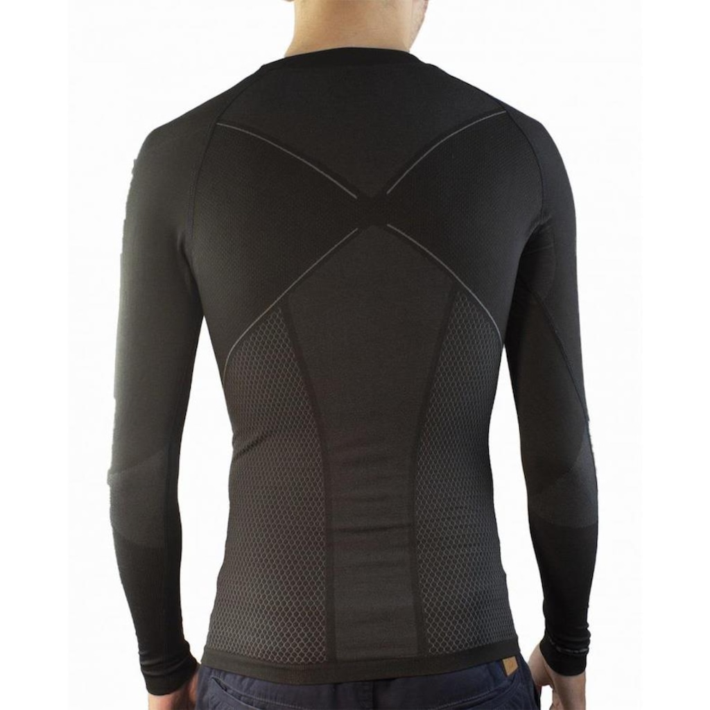 Imagem 2 do produto Camiseta Térmica Manga Longa Poker Skin Comfort X Ray - Masculina