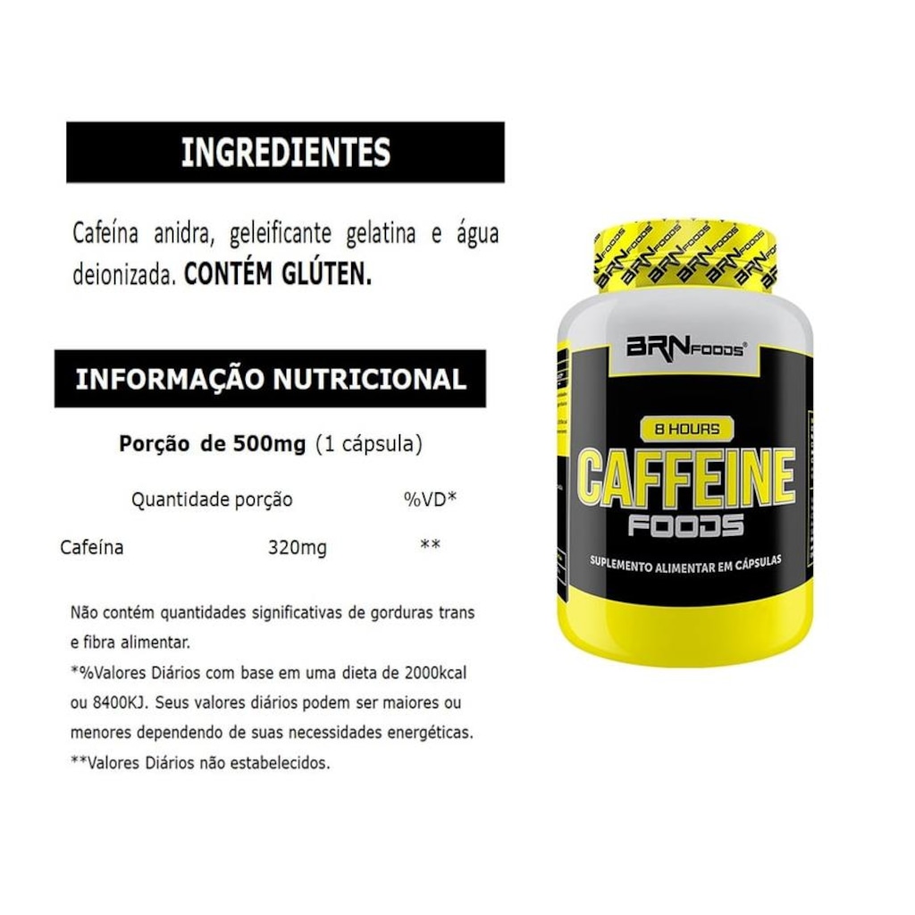 Imagem 5 do produto Kit 2x Whey Protein Isolado BRN Foods Chocolate - 900g + BCAA + Creatina + Pré Treino 8 Hours + Coqueteleira