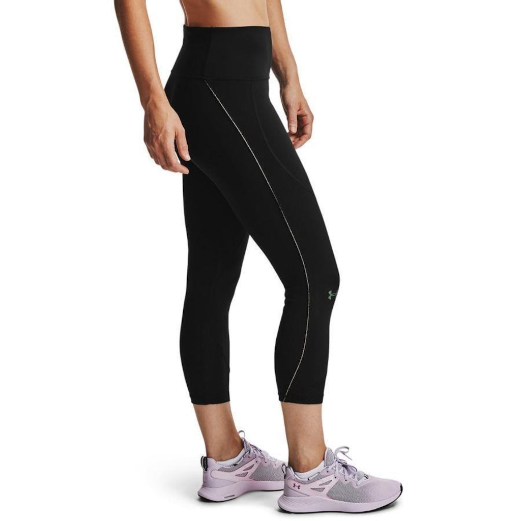 Imagem 3 do produto Calça Legging Under Armour Rush Side Piping Crop - Feminina
