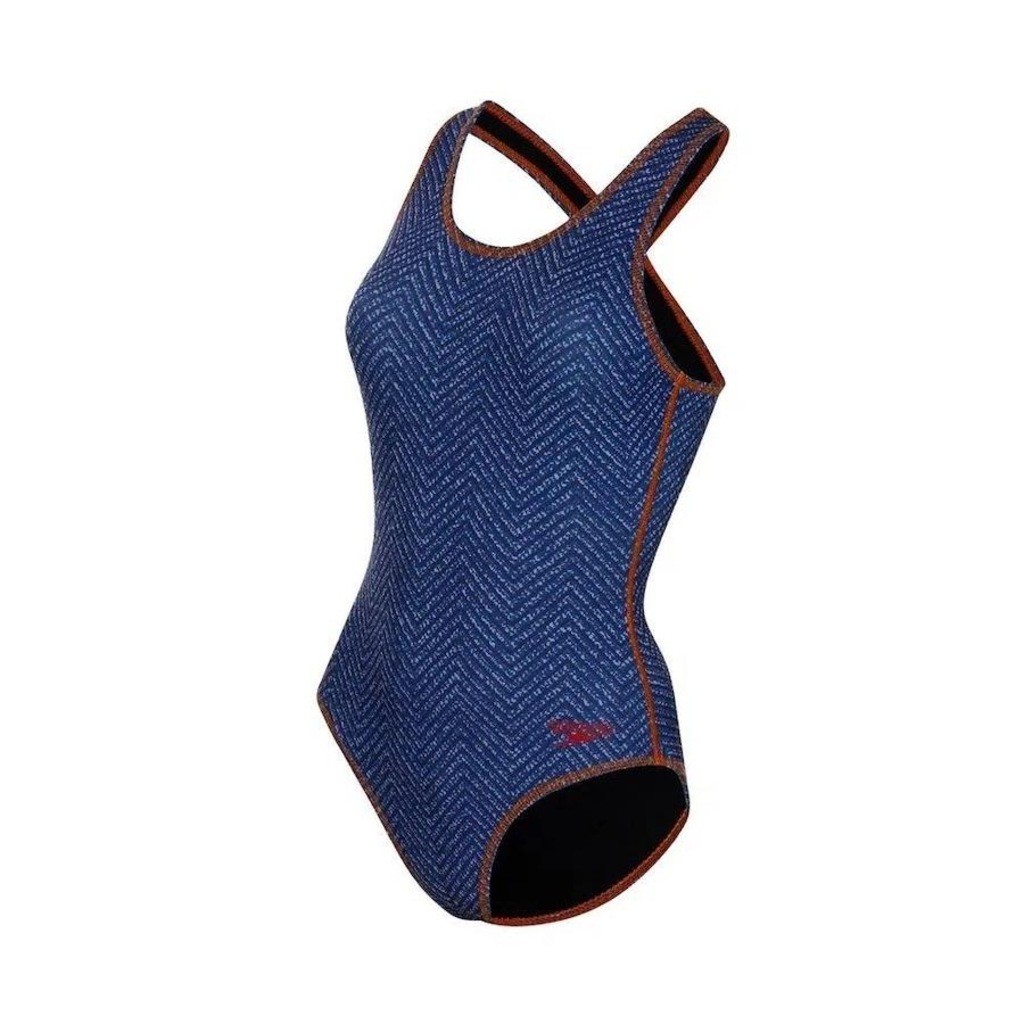 Imagem 3 do produto Maiô Poliéster Speedo Denim - Feminino