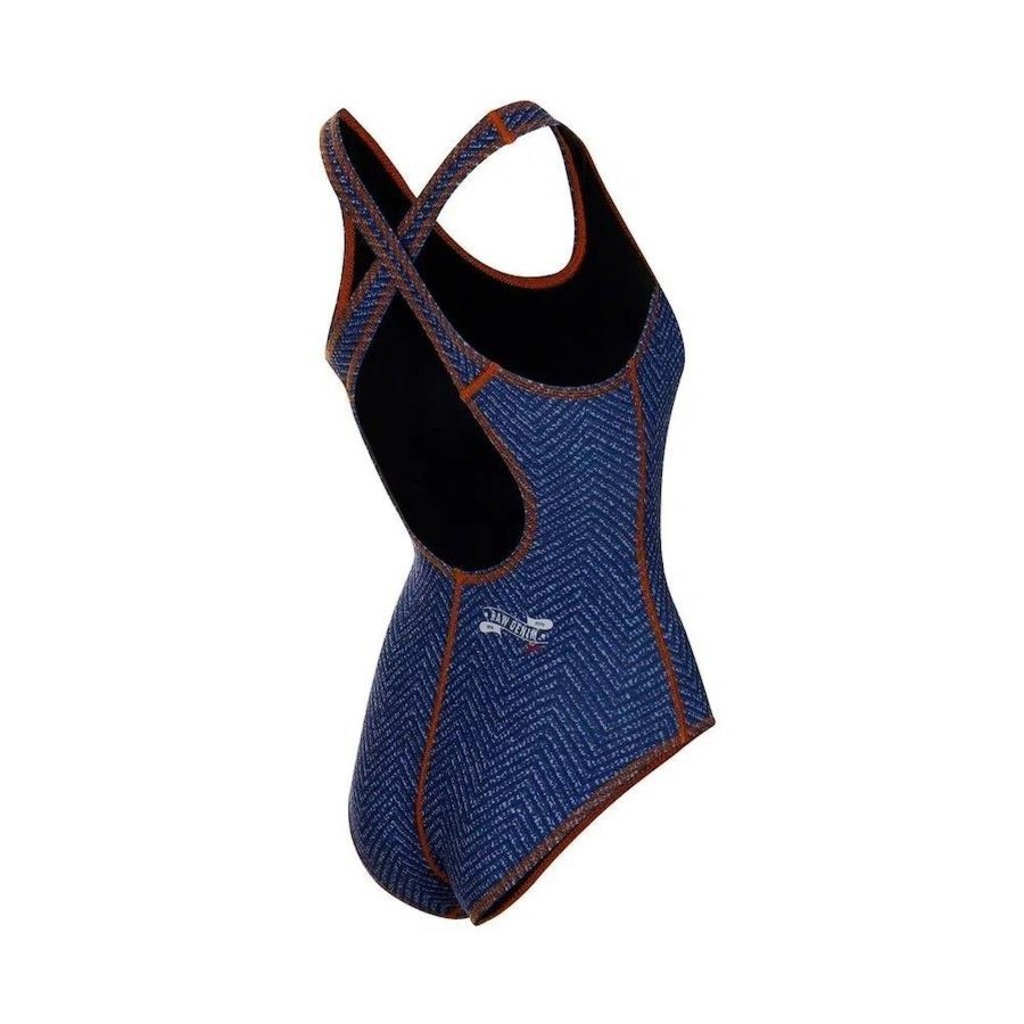 Imagem 4 do produto Maiô Poliéster Speedo Denim - Feminino