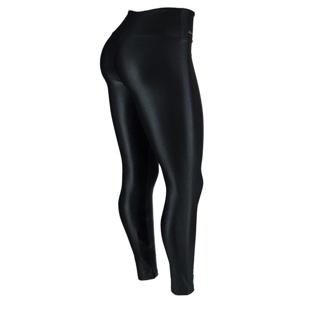 Imagem 2 do produto Calça Legging Rola Moça Max Power Cetim - Feminina