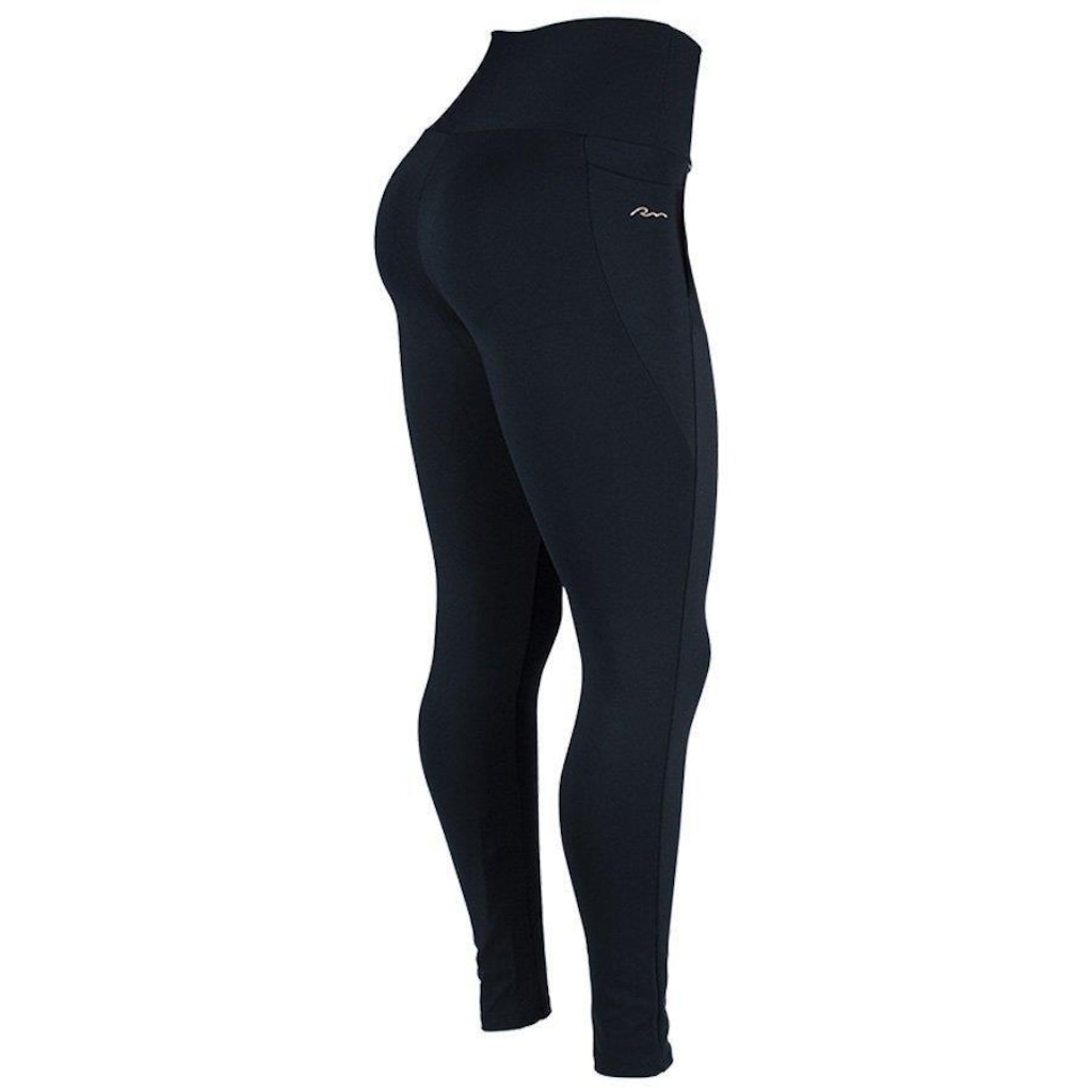 Imagem 2 do produto Calça Legging Rola Moça Emana Cós Alto - Feminina