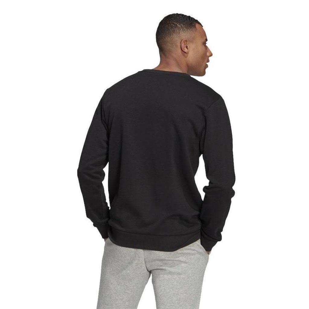Imagem 2 do produto Blusão de Moletom sem Capuz adidas Essentials Logo - Masculino