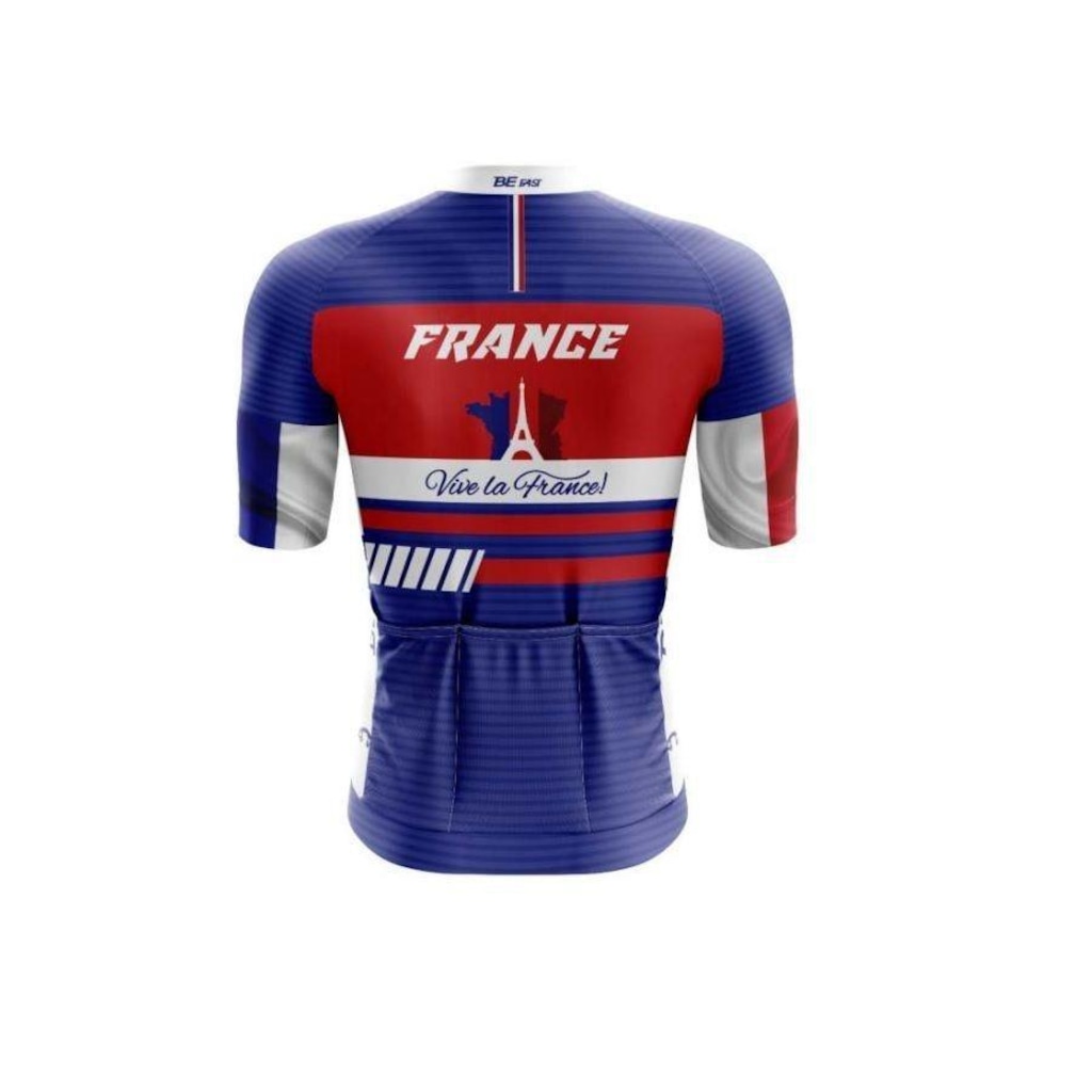 Imagem 2 do produto Camisa de Ciclismo Classic France Be Fast - Masculina
