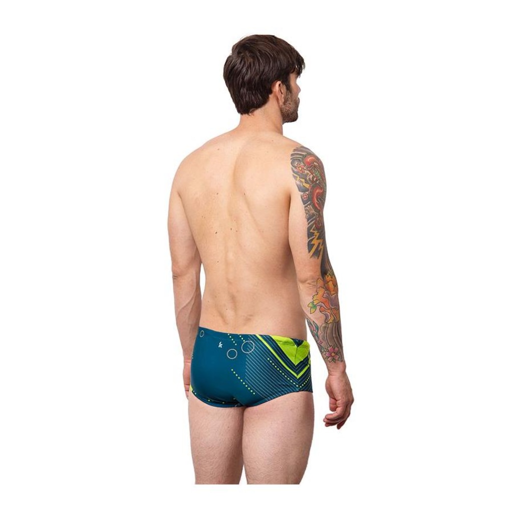 Imagem 2 do produto Sunga Kauna Swim Fluor Geo Masculino