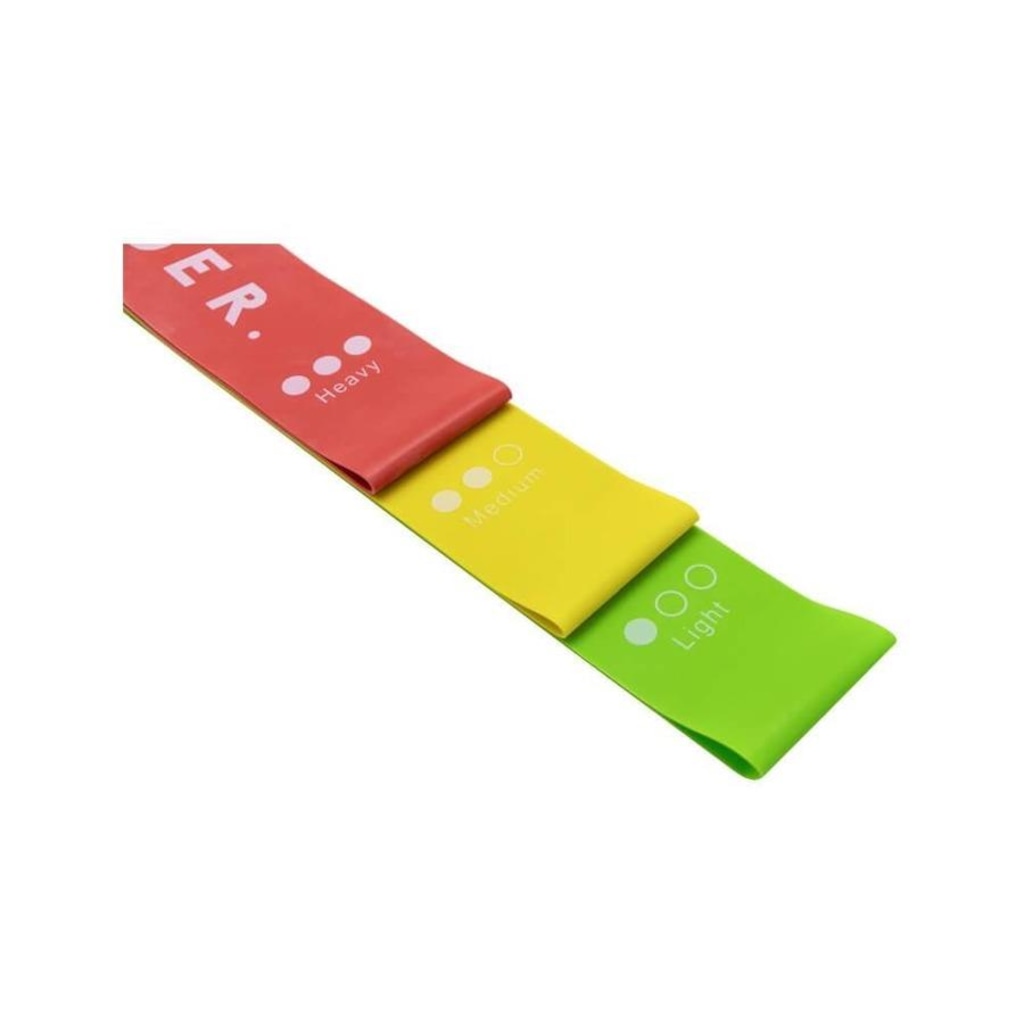 Imagem 4 do produto Kit 3 Mini Bands Faixas Elástica Circular Band Loop Woder