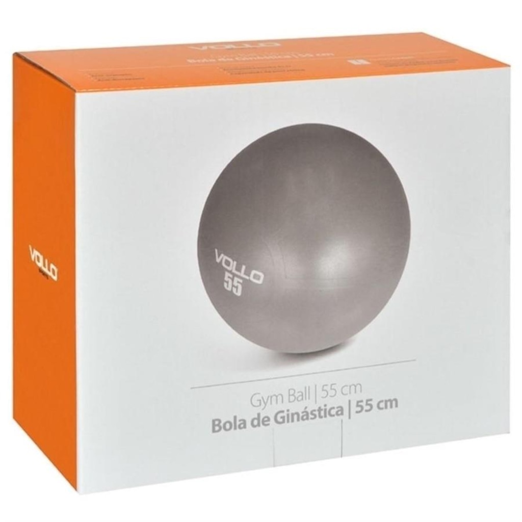 Imagem 2 do produto Gym Ball Vollo com Bomba - 55cm