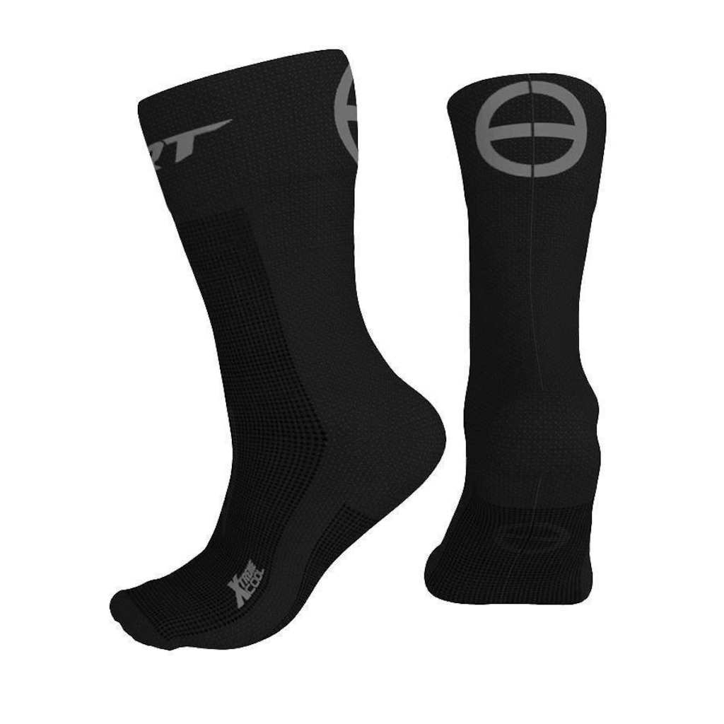 Imagem 2 do produto Meias de Ciclismo Cano Médio ERT Cycle Sport Xtreme Cool - 38 ao 42 - Adulto