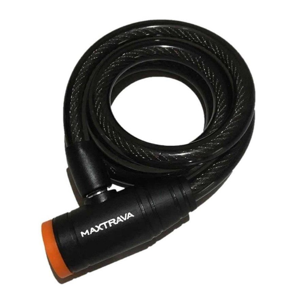 Imagem 2 do produto Cadeado com chave Max Trava 12 mm x 1000 mm com suporte