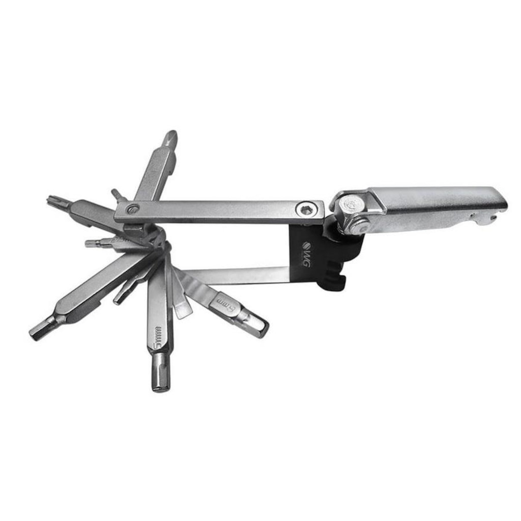 Imagem 2 do produto Kit de chaves para bicicleta 12 funções com extrator de corrente WG Sports