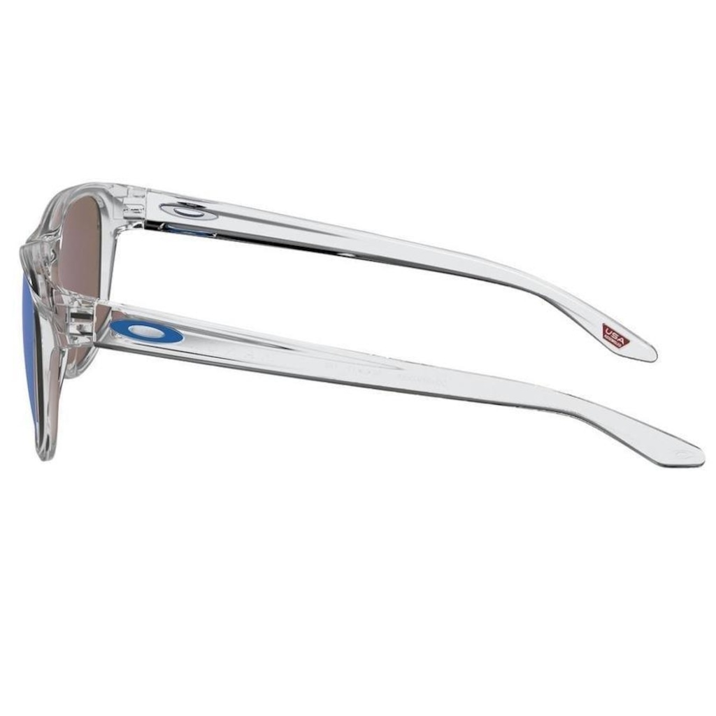 Imagem 2 do produto Óculos de Sol Oakley Manorburn Polished Clear W/ Prizm Sapphire - Adulto