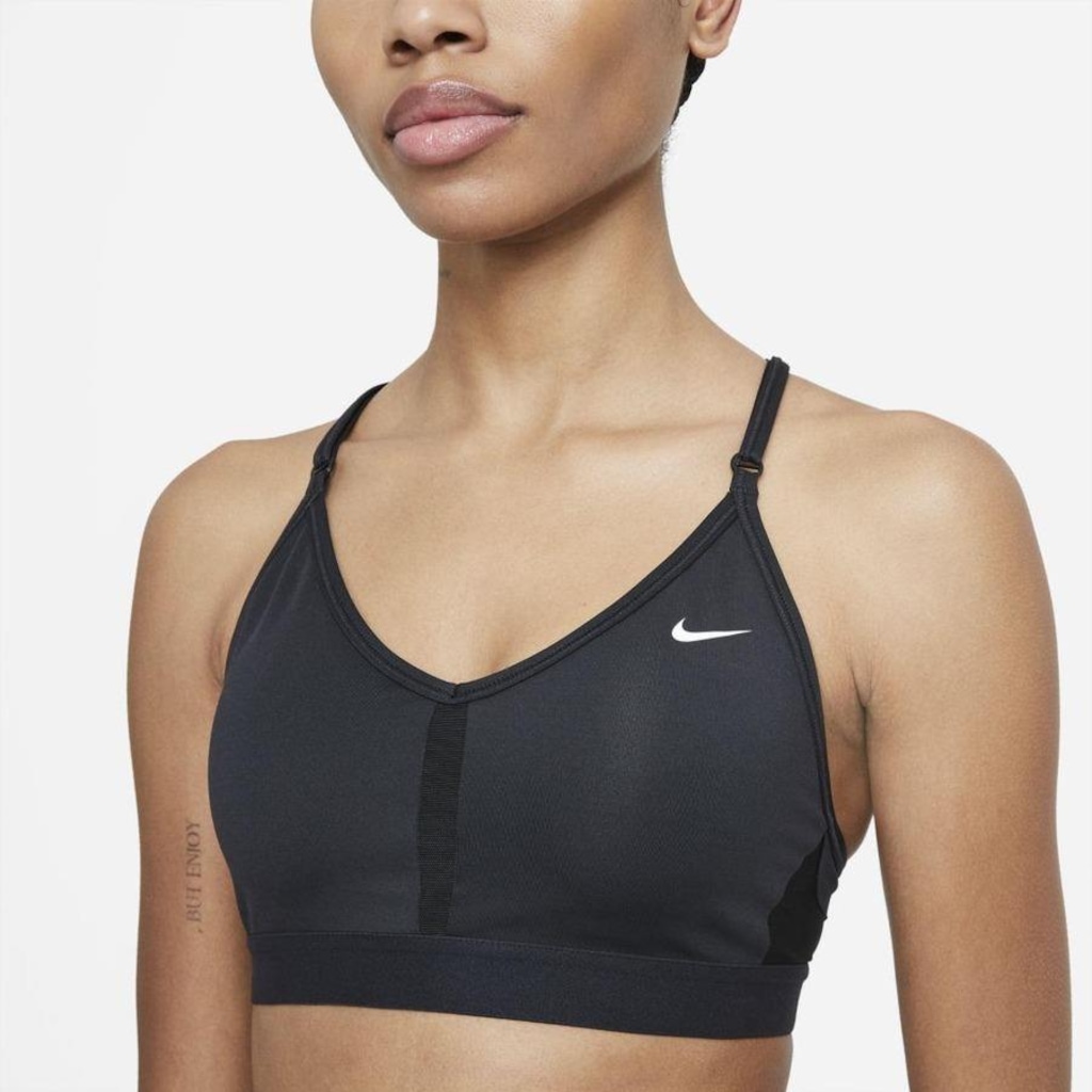 Imagem 3 do produto Top Fitness com Bojo Nike Dri-FIT Indy - Feminino