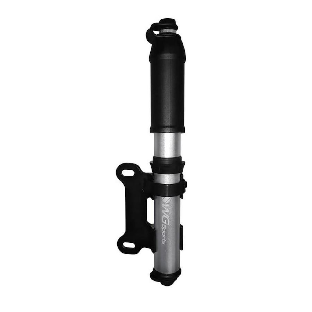 Imagem 2 do produto Bomba de Ar Mini WG Sports 86 PSI Alumínio com Mangueira