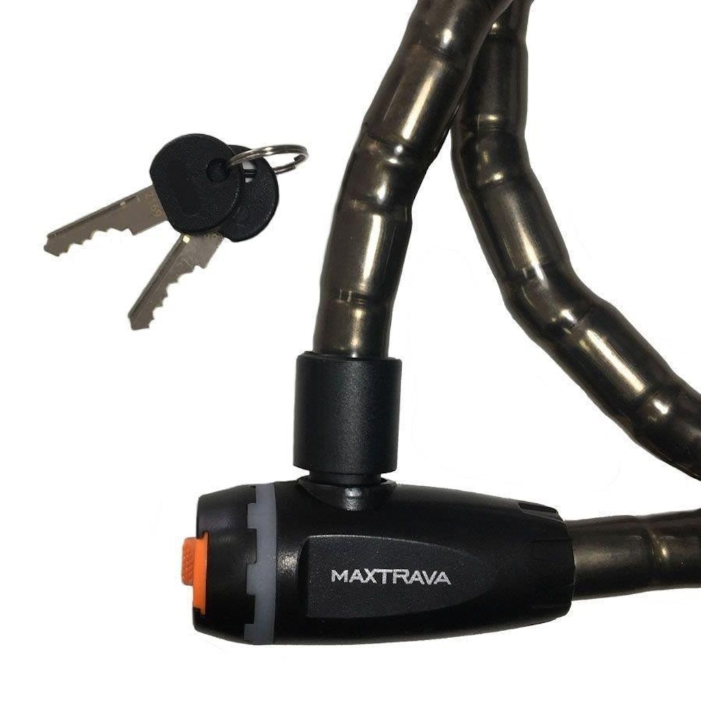 Imagem 2 do produto Cadeado Maxtrava Articulado com Chave 18 mm x 1200 mm