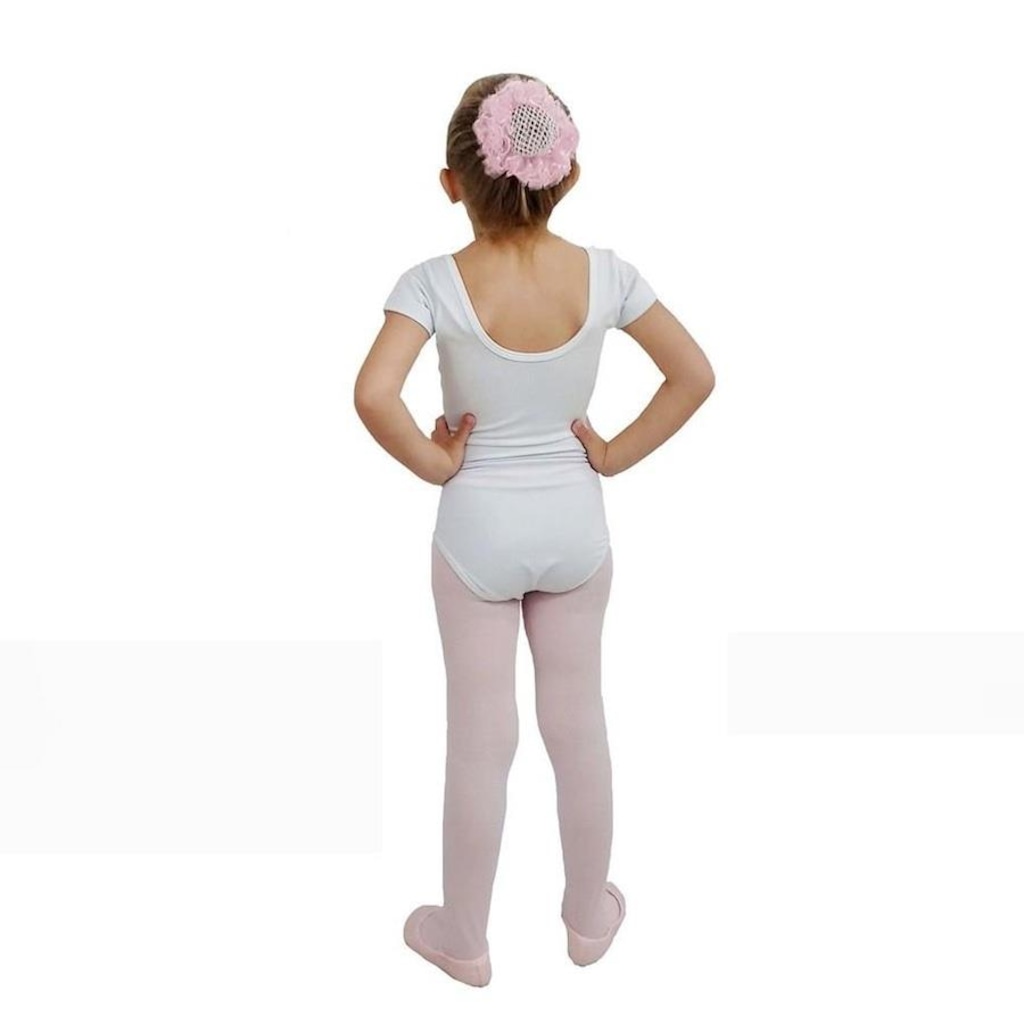 Imagem 2 do produto Collant para Ballet Ritmus Meia Manga Tatiana - Infantil