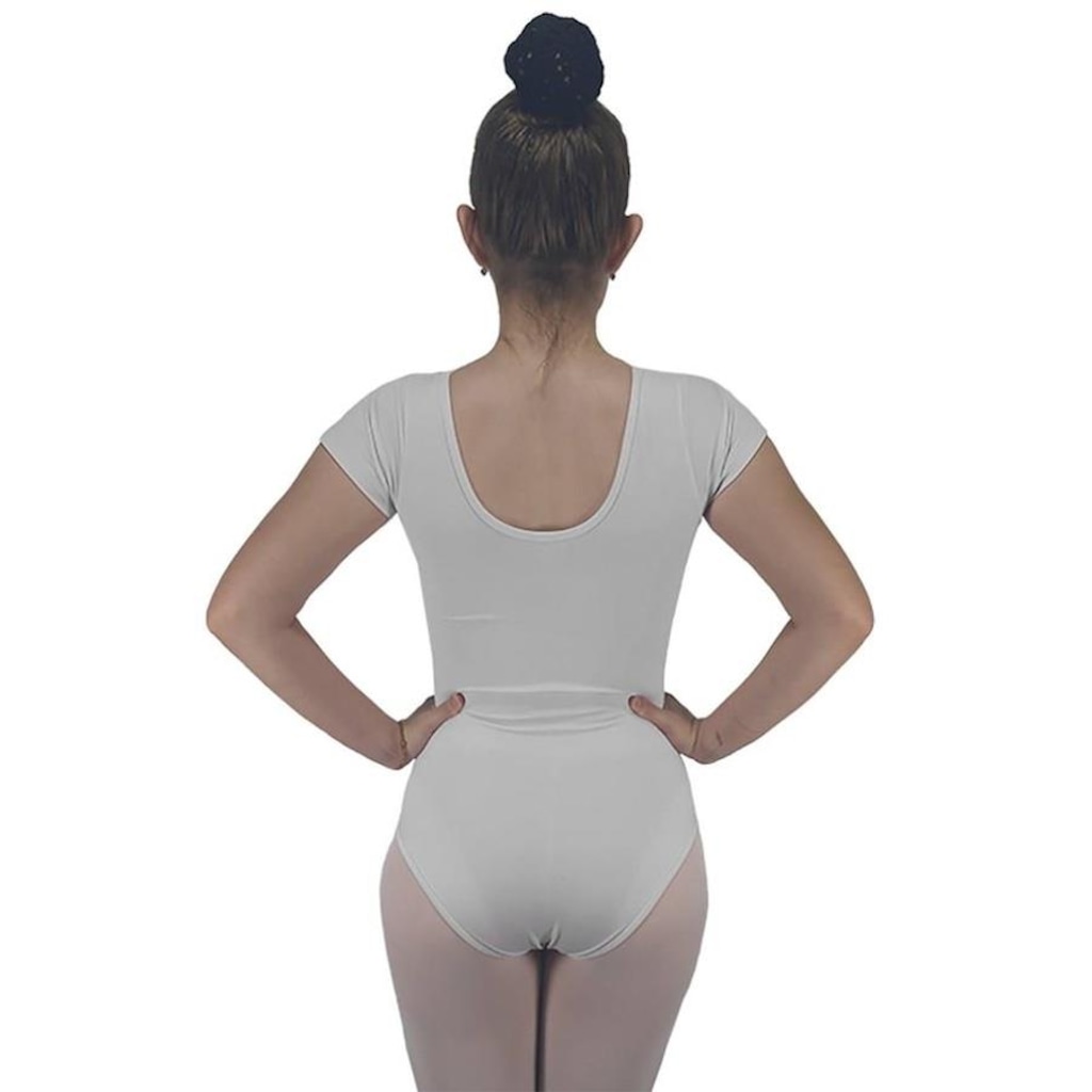 Imagem 3 do produto Collant para Ballet Ritmus Meia Manga Tatiana - Adulto